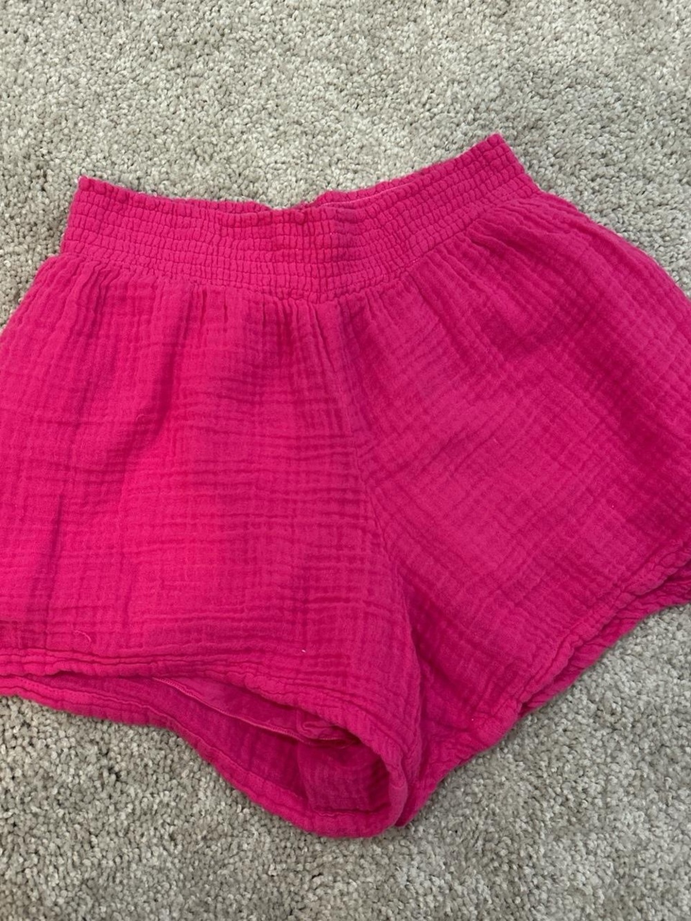 Michael Stars Hot Pink Shorts
